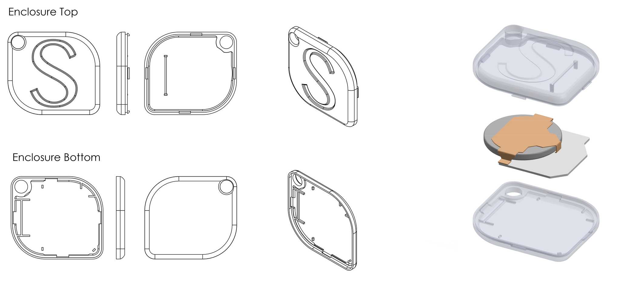 st enclosure drawing